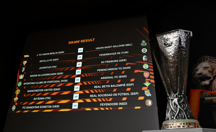 Sevilla - Fenerbahçe y Manchester United - Betis en octavos de final de la Liga Europa
