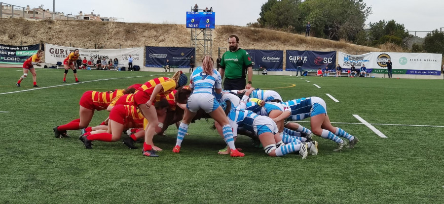 Galicia, subcampeona de España de rugby femenino