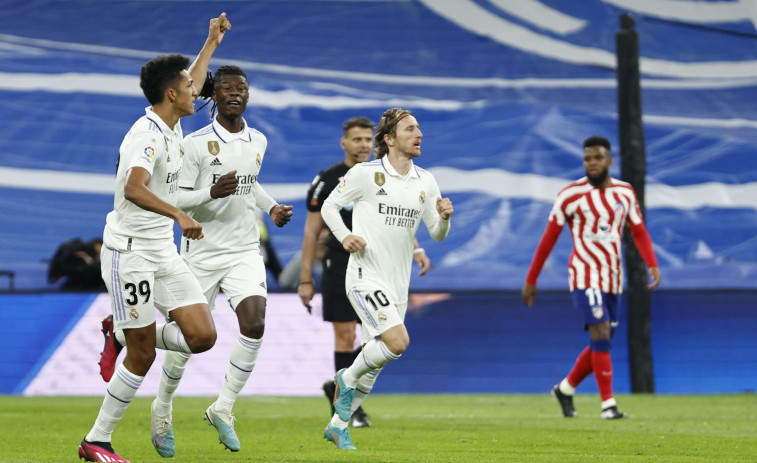 Real Madrid y Atlético de Madrid empataron en el derbi del Bernabéu (1-1)