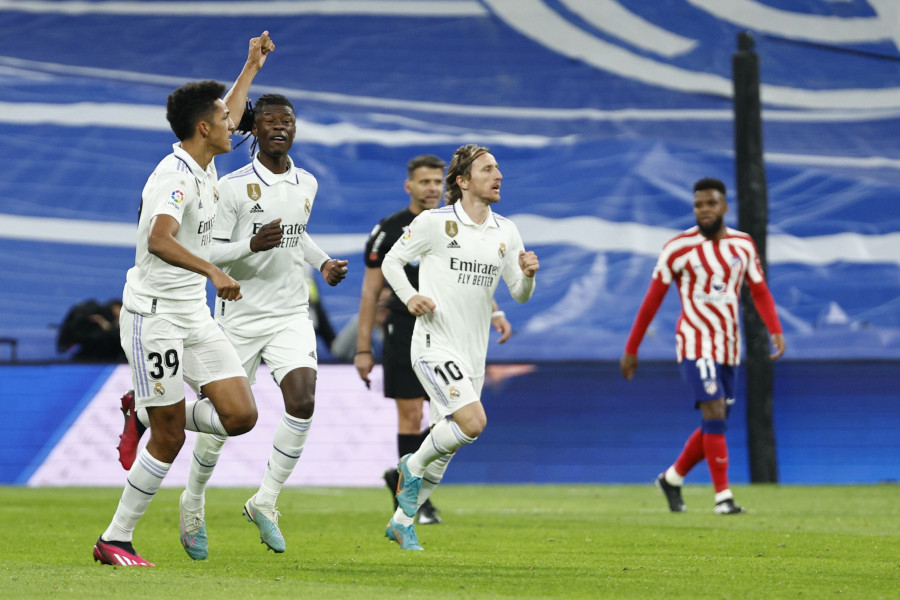 Real Madrid y Atlético de Madrid empataron en el derbi del Bernabéu (1-1)
