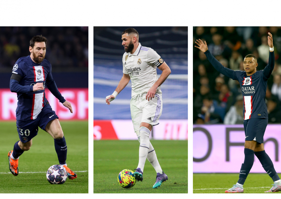 Messi, Benzema y Mbappé, finalistas para el premio The Best de la FIFA