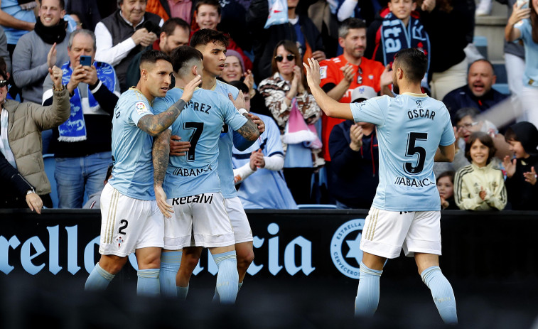 El recital de Gabri Veiga tumba al Valladolid ante el Celta (3-0)