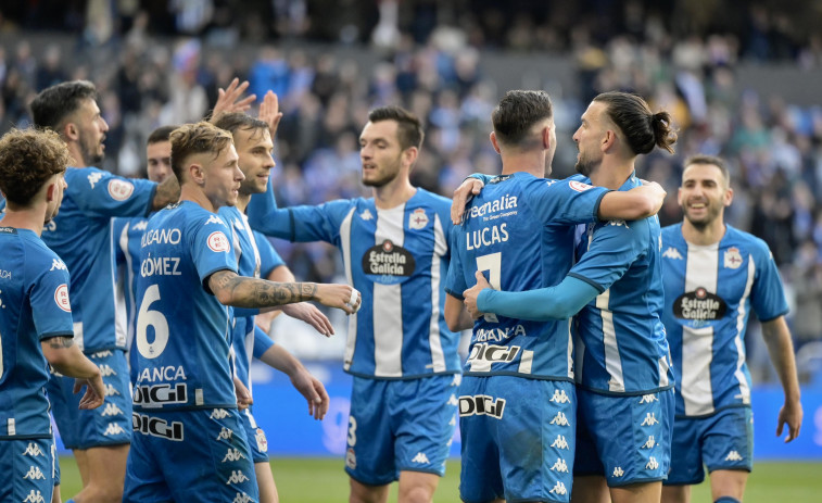 Riazor, victoria segura para el Depor desde el 11 de diciembre