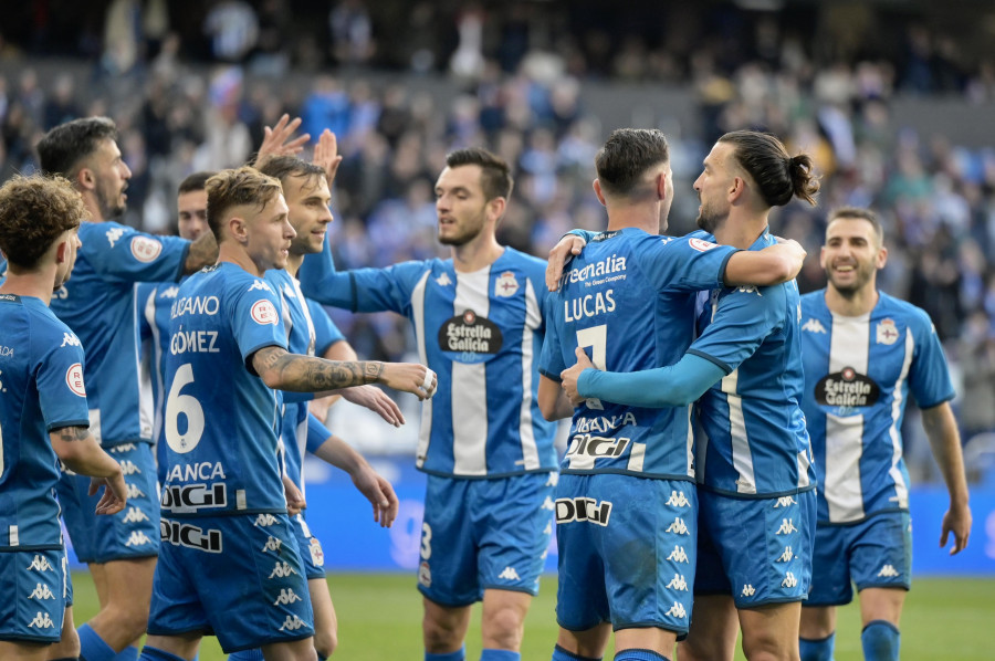 Riazor, victoria segura para el Depor desde el 11 de diciembre