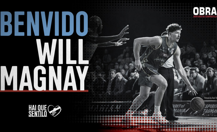 El Obradoiro oficializa el fichaje de Magnay