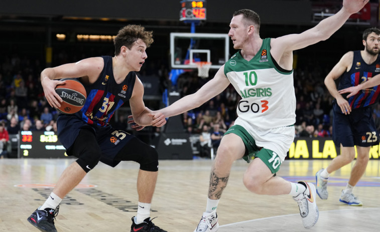 El Barça encadenó este jueves la quinta victoria consecutiva en la Euroliga (93-74)