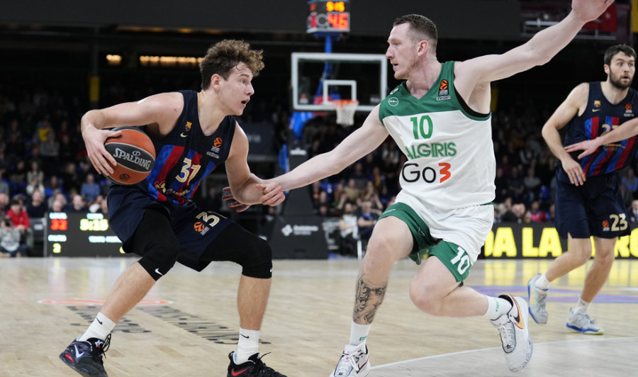 El Barça encadenó este jueves la quinta victoria consecutiva en la Euroliga (93-74)