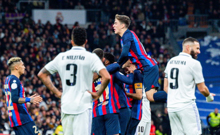 El clásico Real Madrid-Barcelona fue lo más visto de 2023