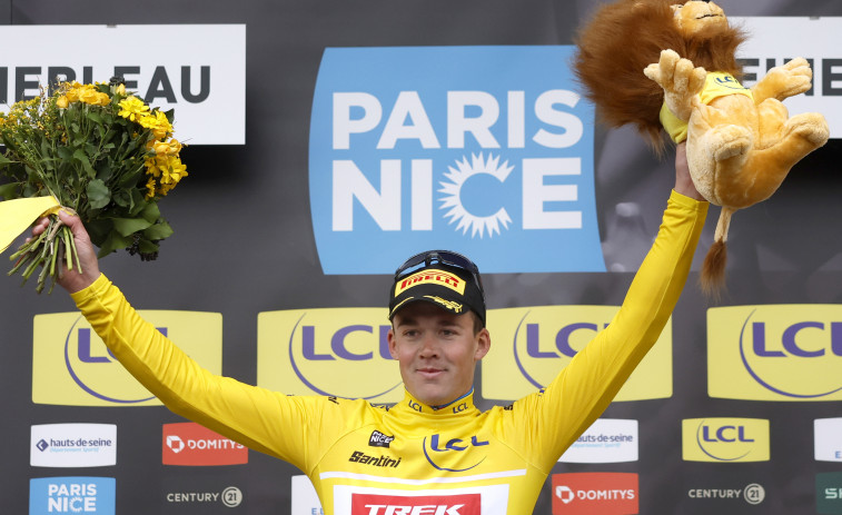 Doble golpe de Pedersen en la París-Niza con etapa y liderato