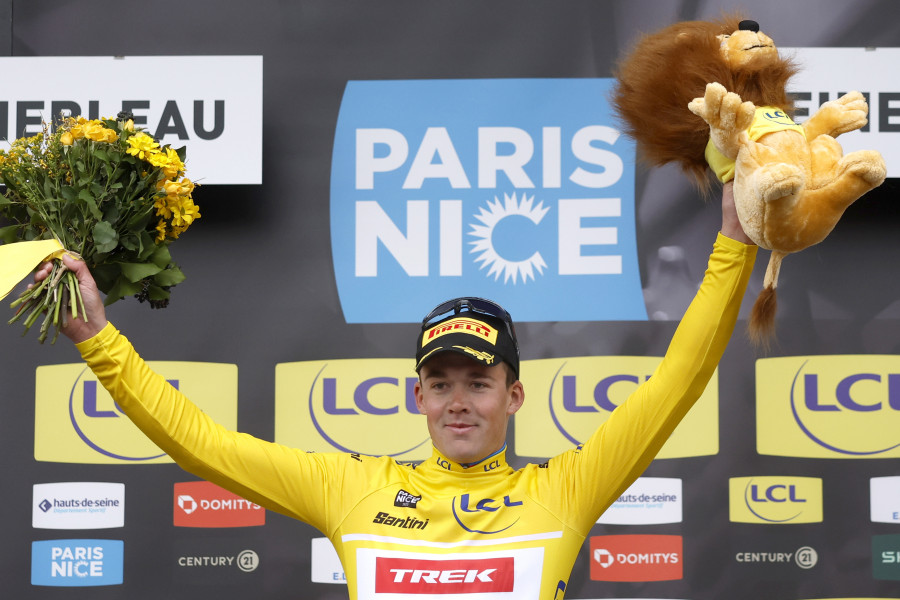 Doble golpe de Pedersen en la París-Niza con etapa y liderato