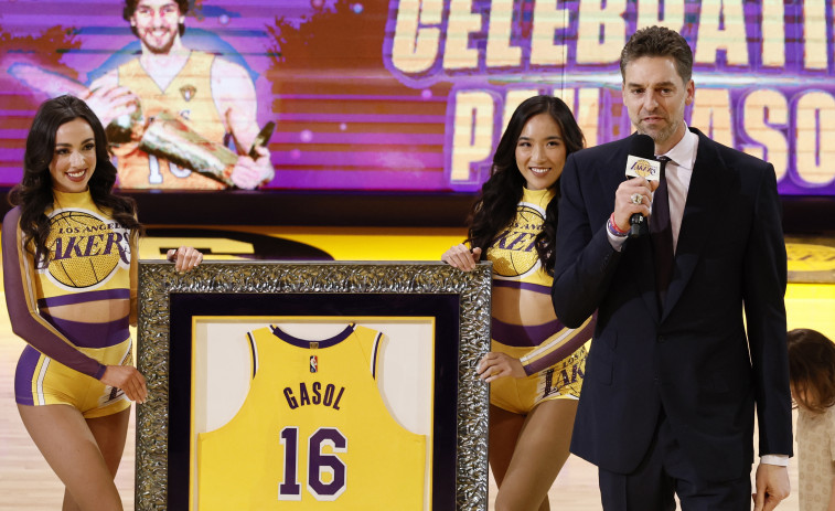 Pau Gasol alcanza la gloria eterna con los Lakers