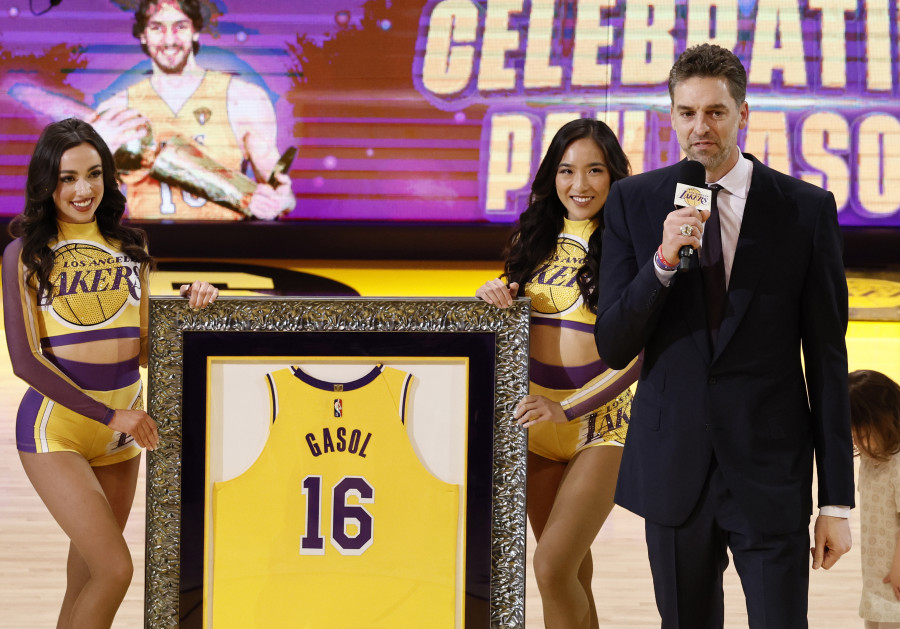 Pau Gasol alcanza la gloria eterna con los Lakers