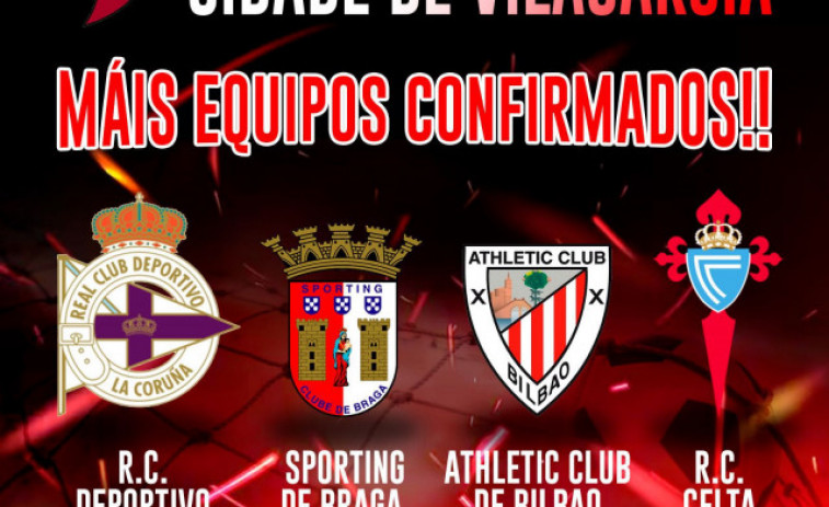 Athletic de Bilbao, Sporting de Braga, Celta y Dépor se suman al cartel del Cidade de Vilagarcía