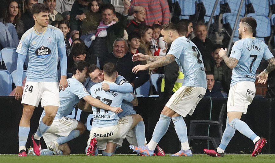 Aspas dispara al Celta y alarga la racha negativa del Rayo Vallecano (3-0)