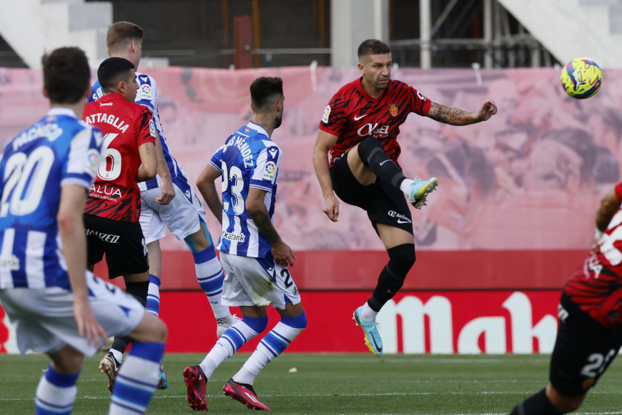 Mallorca 1-1 Real Sociedad: Punto insuficiente para Mallorca y Real Sociedad en Son Moix