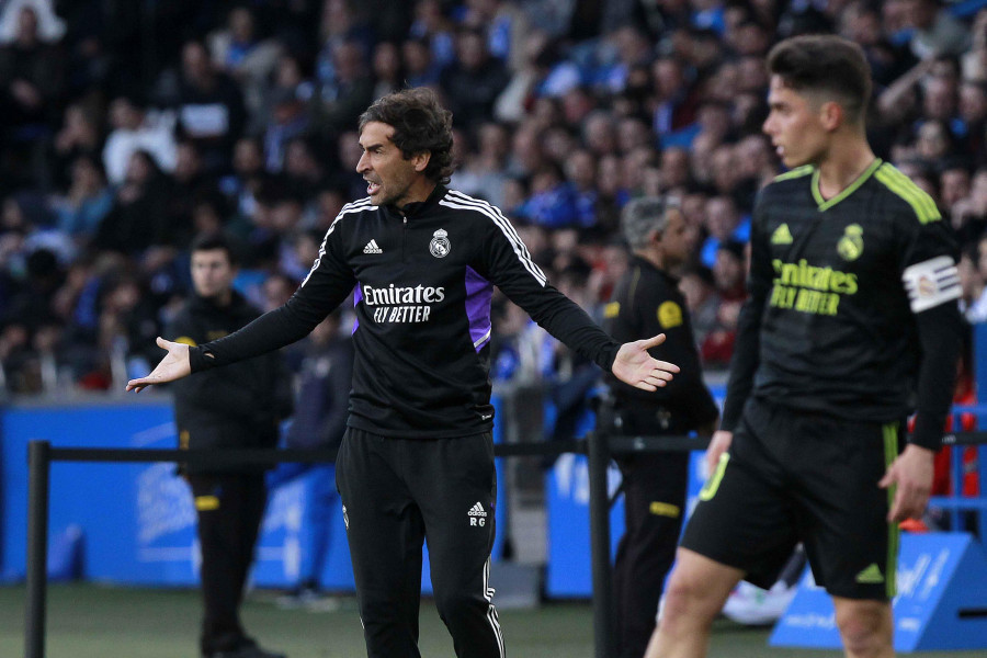 Raúl González: "En los primeros 30 minutos el Depor fue mejor, pero a partir de ahí el Castilla ha dominado"