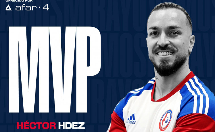 El exdeportivista Héctor Hernández, MVP del Majadahonda-Cultural Leonesa