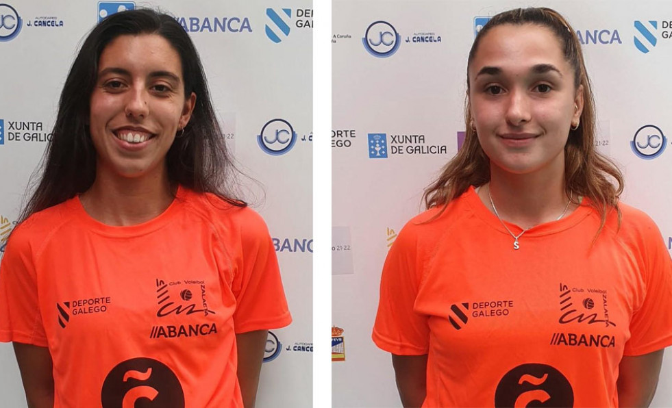 Andrea Rivas y Sara Urrea, las caras del Zalaeta en el 'siete' ideal de la jornada