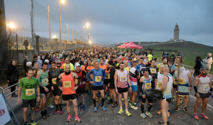 Fernando Díez y Laura Santos se anotan la primera del Coruña Corre