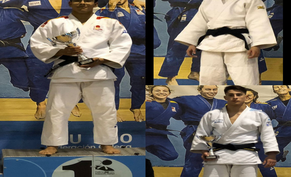 Tres judokas del Arteixo logran la clasificación