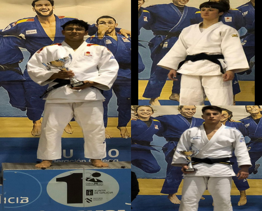 Tres judokas del Arteixo logran la clasificación