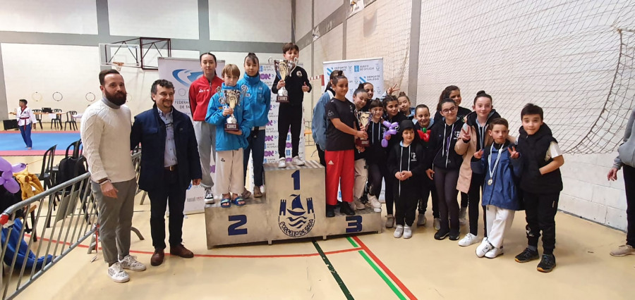 Lluvia de medallas para el Han’s de Betanzos