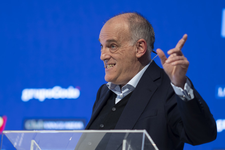 Tebas: "Rubiales debería cesar a Laporta de la Junta de la RFEF"