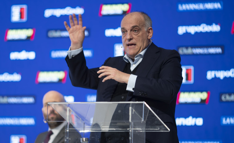 Tebas acusa a la Superliga de poner 