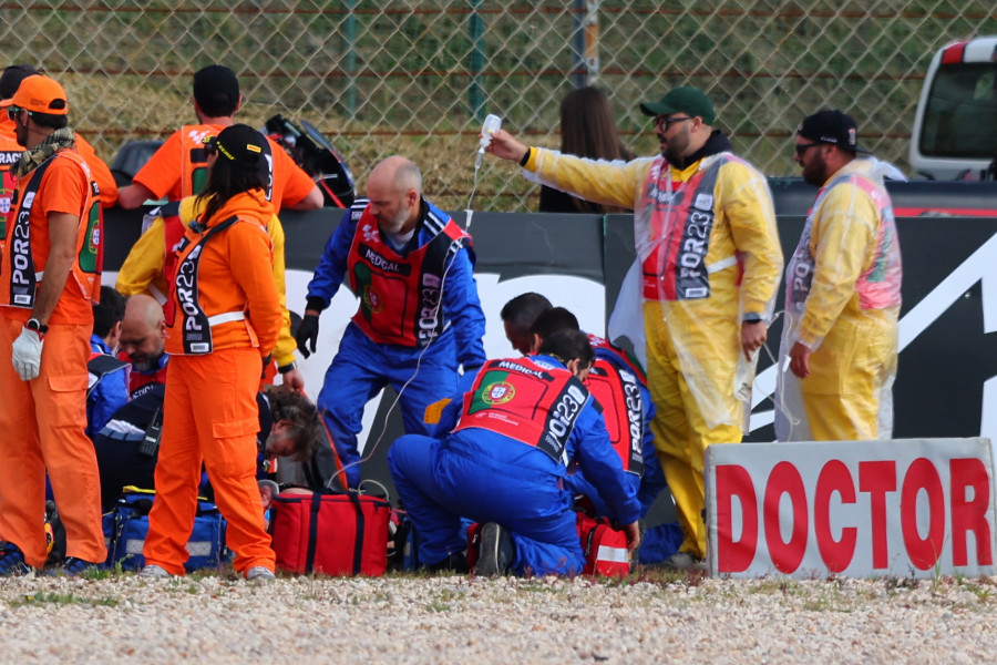 Pol Espargaró sufre fractura de mandíbula, de dos vértebras y contusiones