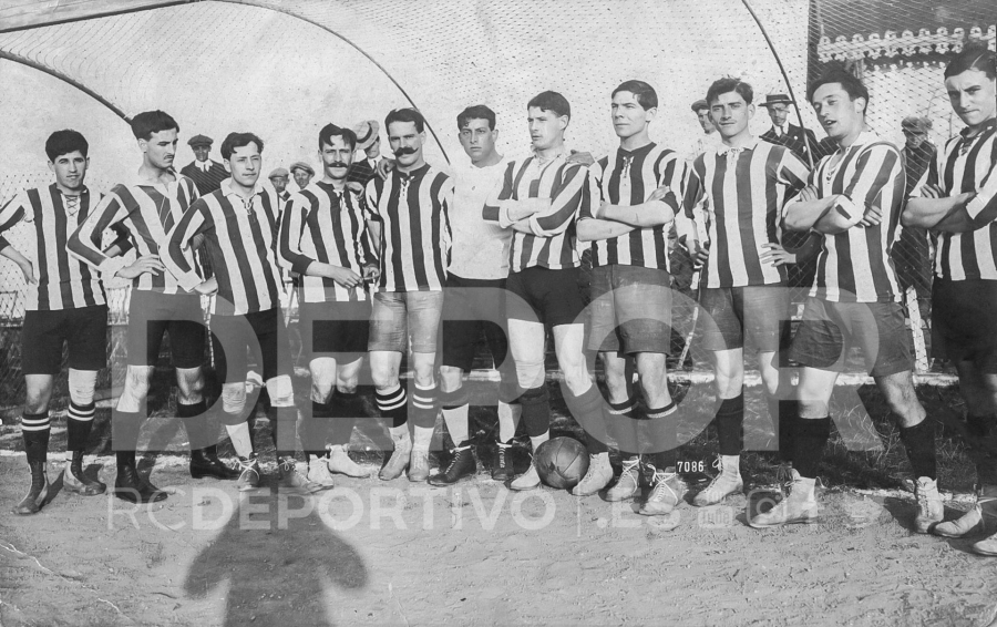 La afición del Depor pide una camiseta conmemorativa de la Copa España de 1912