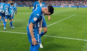 Lucas Pérez y su gesto para la historia