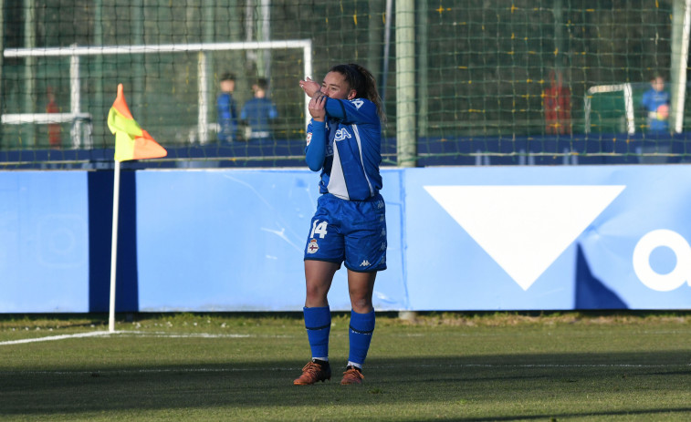 Ainhoa Marín, líder en la producción goleadora del Depor Abanca