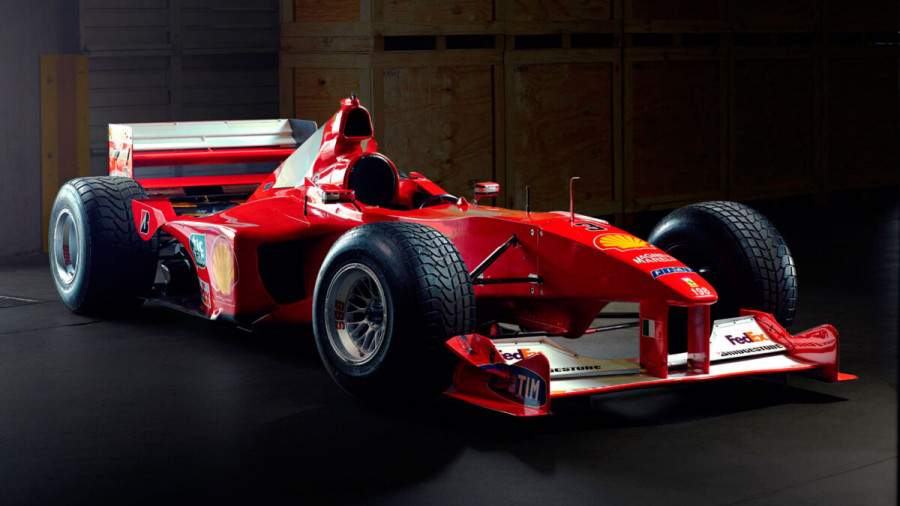 El icónico Ferrari F1 de Schumacher saldrá a subasta en Hong Kong