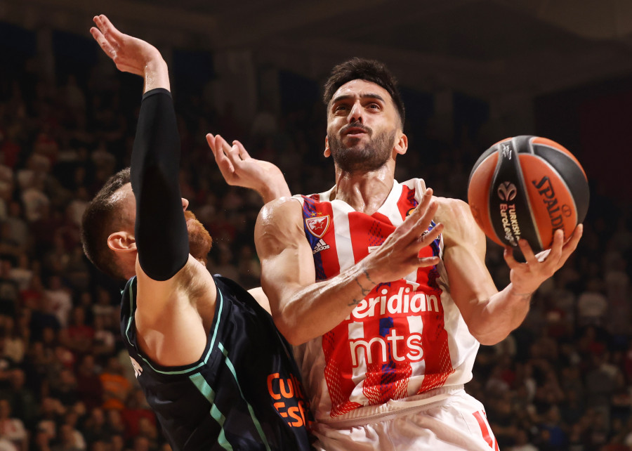 El Valencia Basket dilapida sus opciones de top 8 ante el Estrella Roja