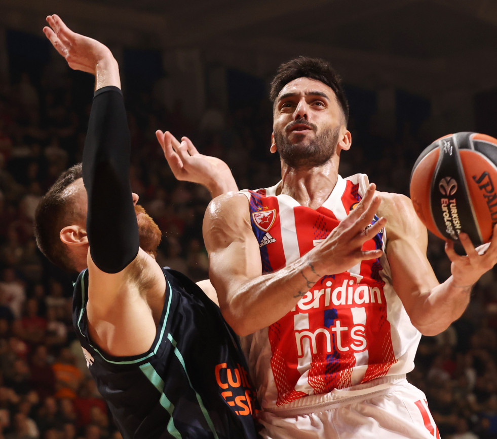 El Valencia Basket dilapida sus opciones de top 8 ante el Estrella Roja
