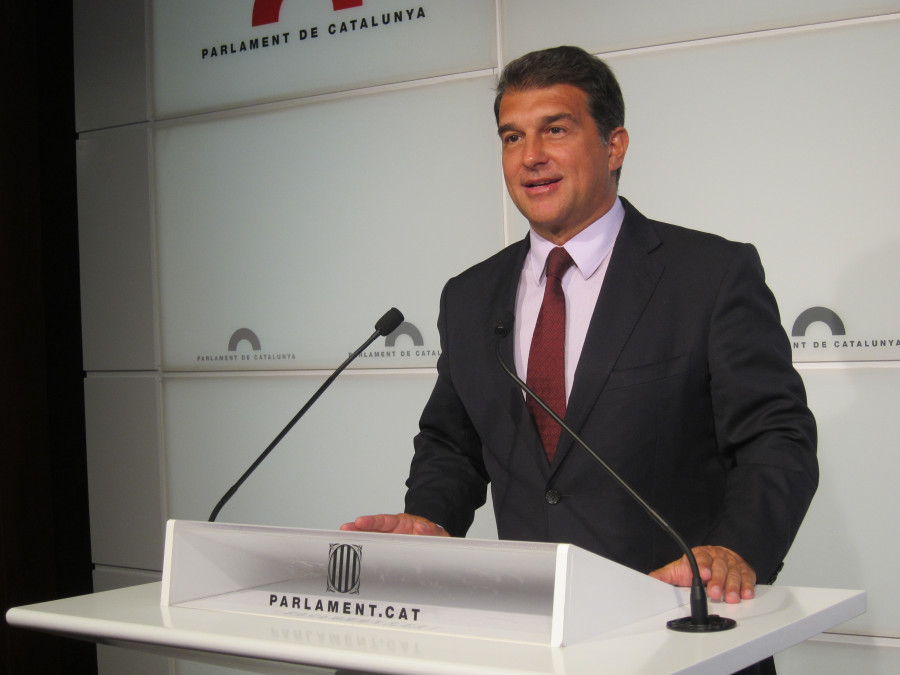 Laporta: "Defenderemos al Barça hasta la última gota de sangre"