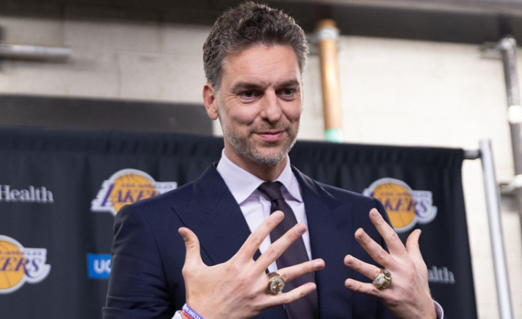 Pau Gasol, nuevo miembro del Salón de la Fama de la NBA