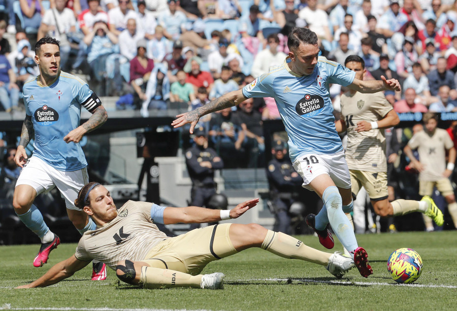 Celta y Almería firman un empate que no vale a ninguno