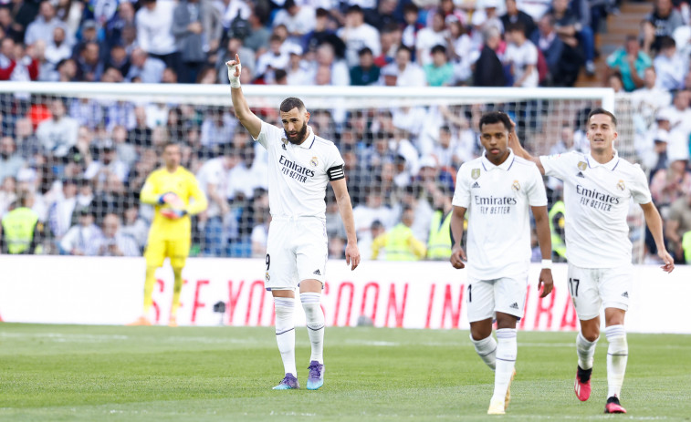 Benzema y el Real Madrid carburan para la Copa