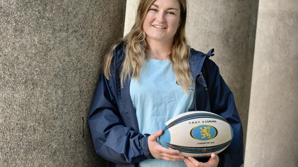 Anna Caplice: “El rugby es un juego simple: hay que placar bajo y buscar huecos”