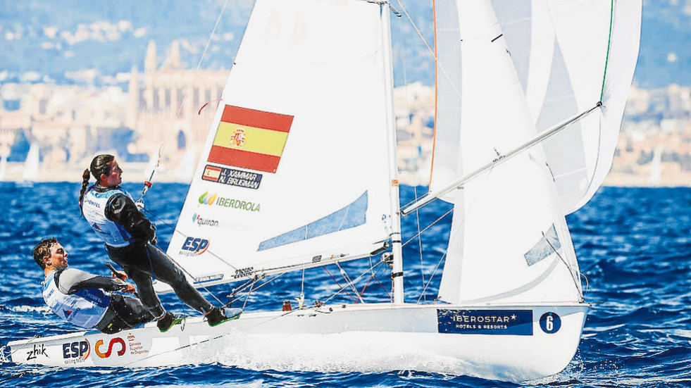 Xammar y Brugman defienden las opciones de la vela española en Palma