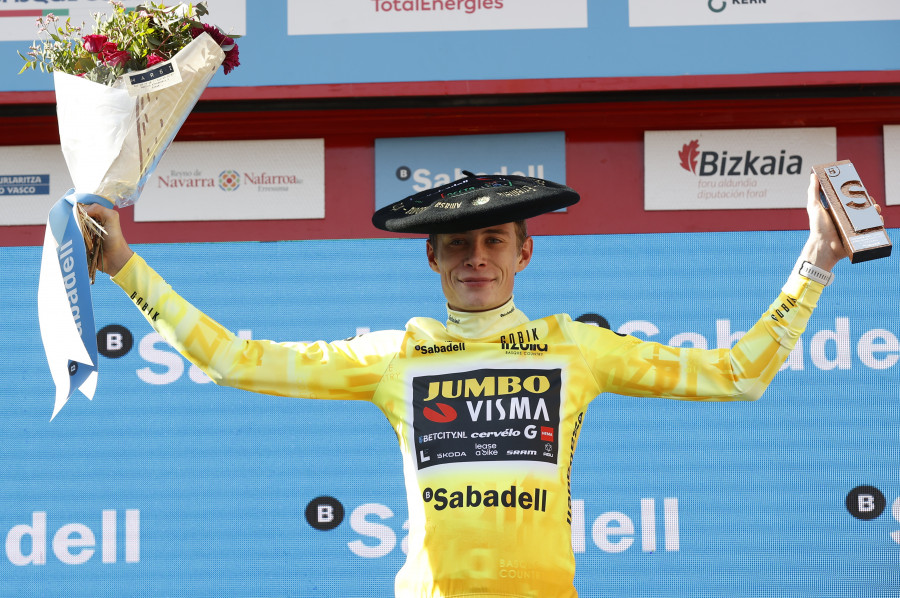 Vingegaard remata la Itzulia ganando también en Eibar