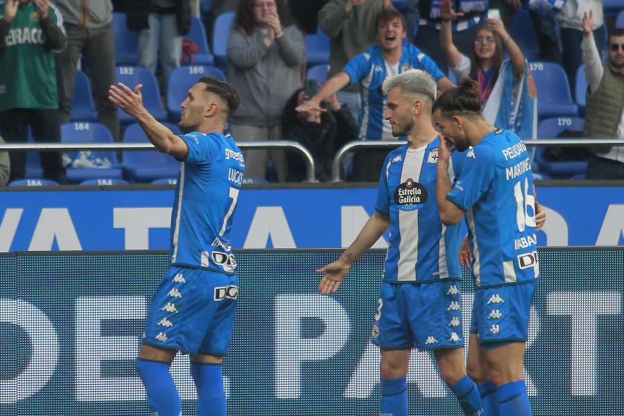 El Depor sudó para sumar los tres puntos ante el ‘Fuenla’