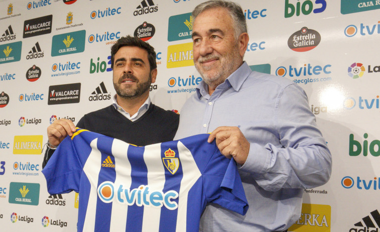 David Gallego, destituido como entrenador de la Ponferradina