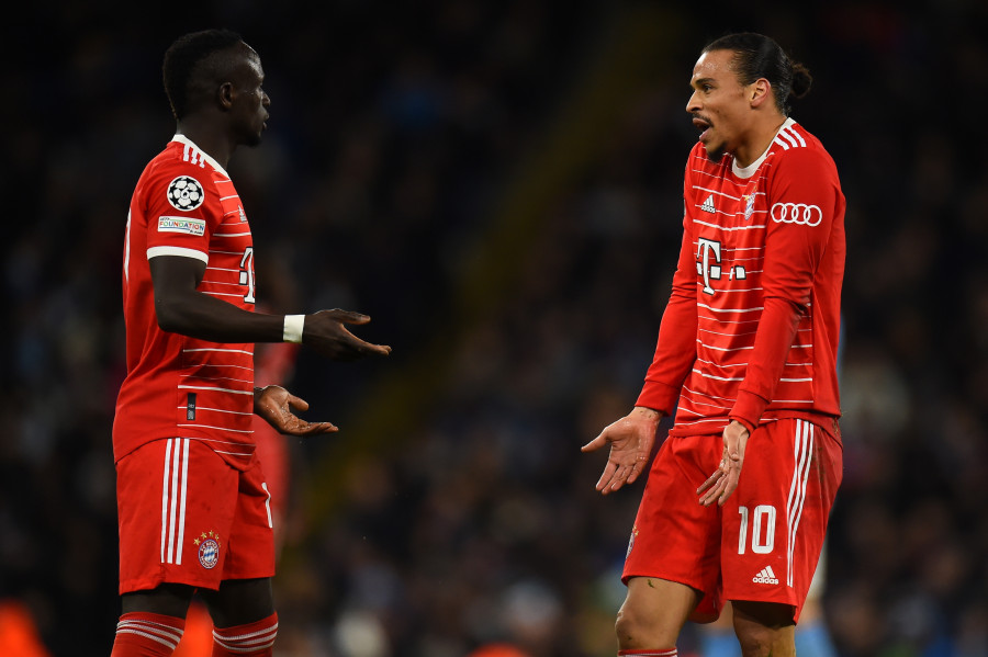 El Bayern de Munich suspende a Mané por agredir a Sané