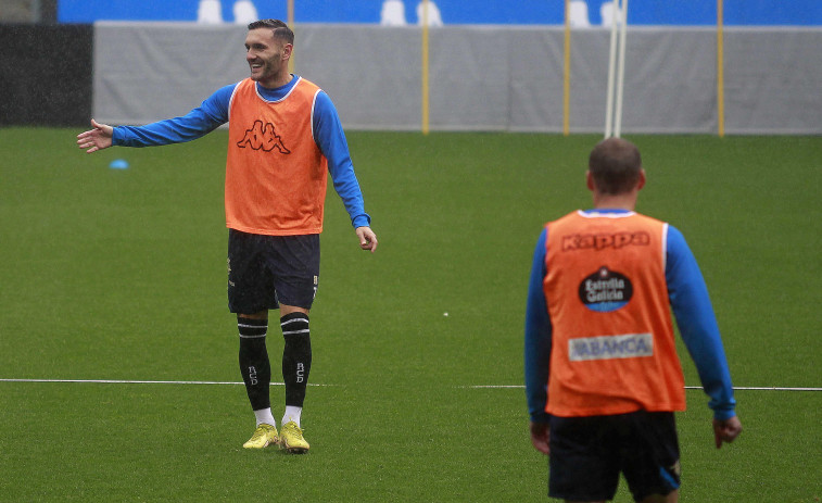 Lucas regresa al trabajo grupal, Pepe Sánchez sigue al margen