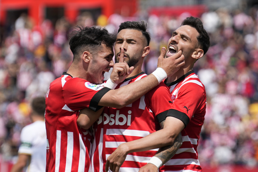 2-0: El Girona da otro paso hacia la permanencia al ganar al Elche