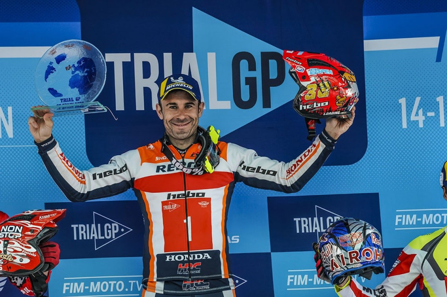 Toni Bou espera llegar al ciento por ciento a Gouveia