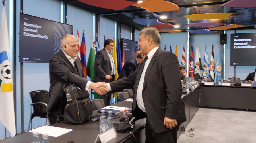 Tebas: "Laporta no ha aclarado nada"