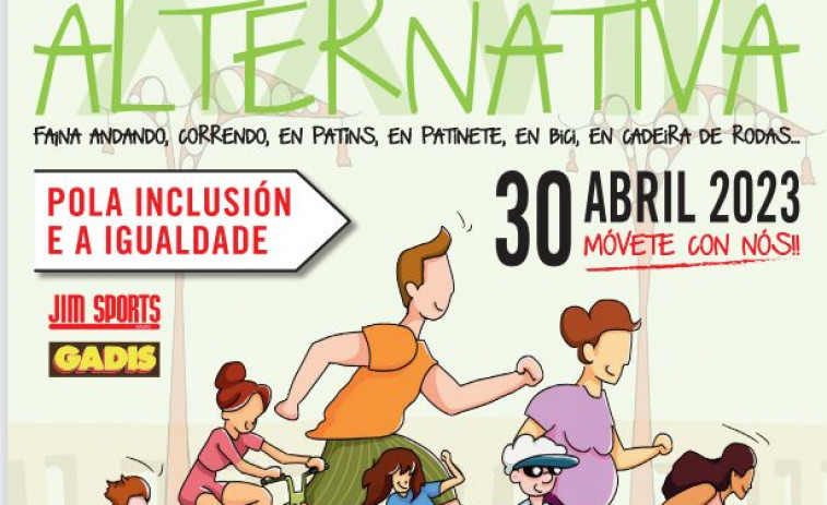 A Coruña celebra la XXVIII Carreira Alternativa pola inclusión e a igualdade